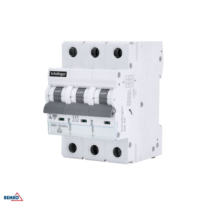 Disjuntor trifásico 10A