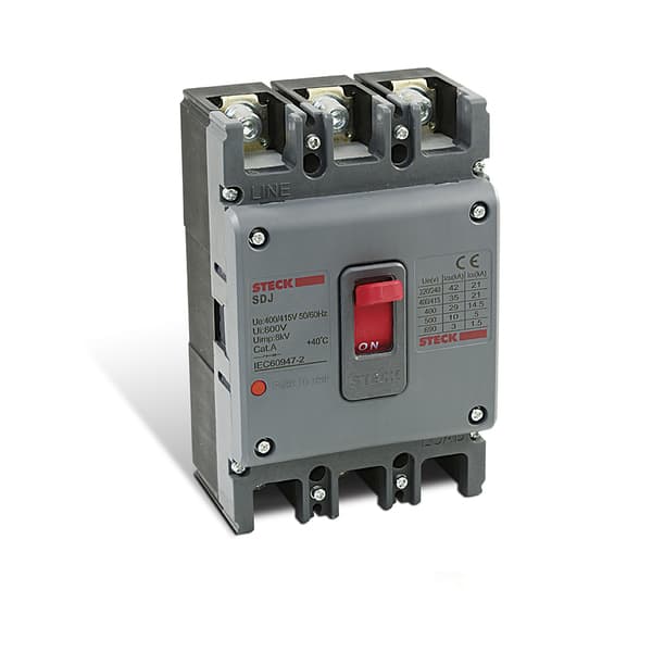 Disjuntor trifásico 175A caixa moldada