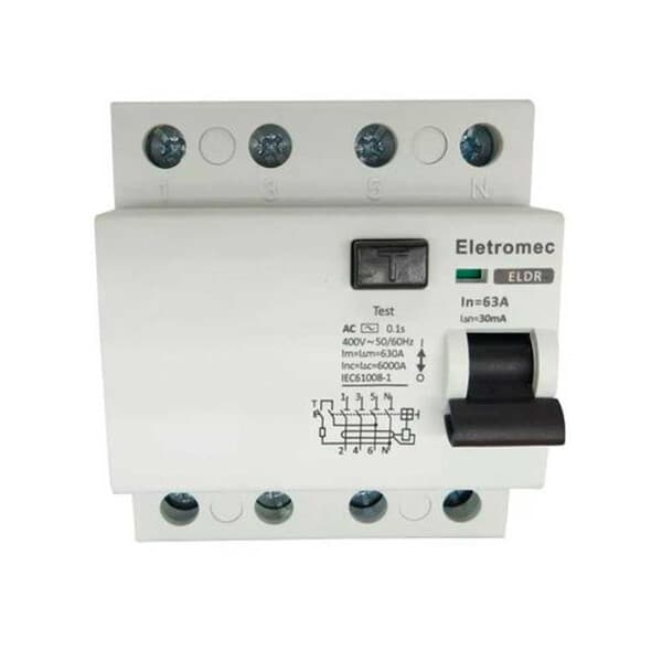 Dispositivo DR tetrapolar 63A