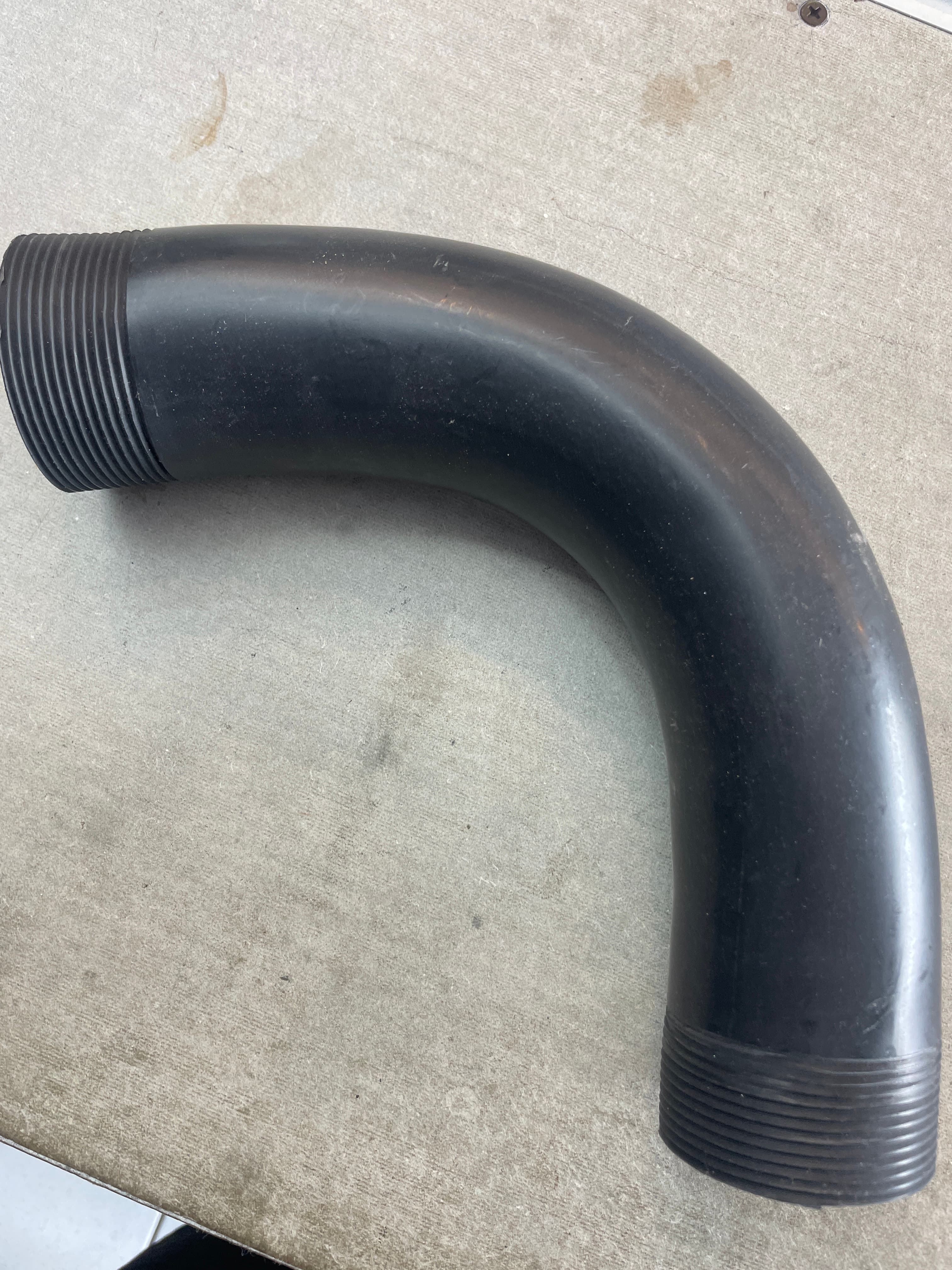 Curva PVC 90° rosca 1 1/4