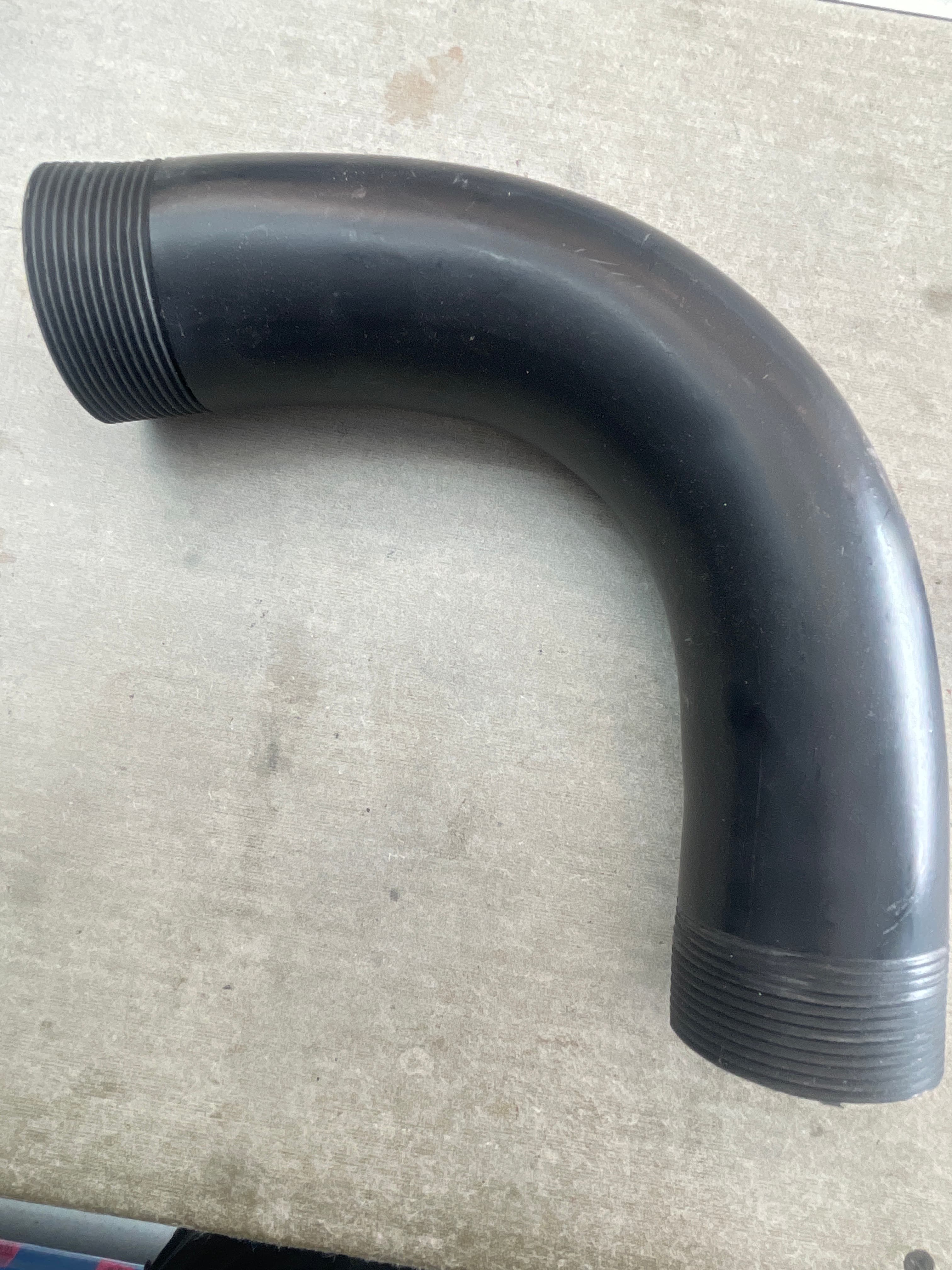 Curva PVC 90° rosca 2 1/2